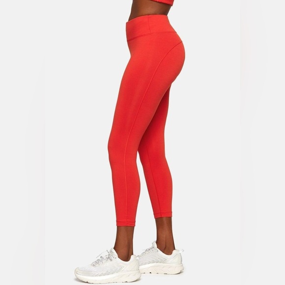 Outdoor Voices Flow 7/8 legging Red Orange SZ XL - Picture 1 of 7